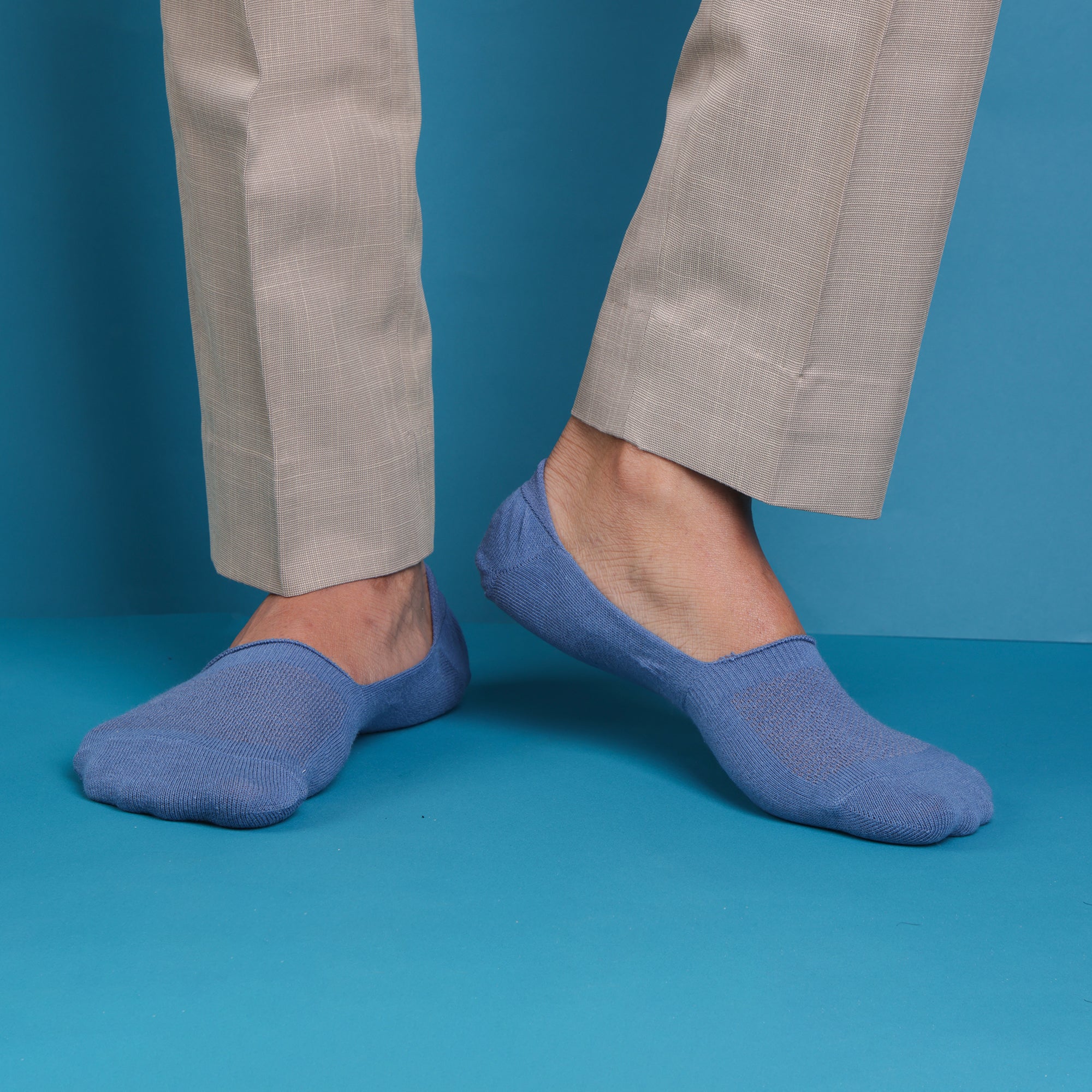 MID BLUE- NO-SLIP LOAFER