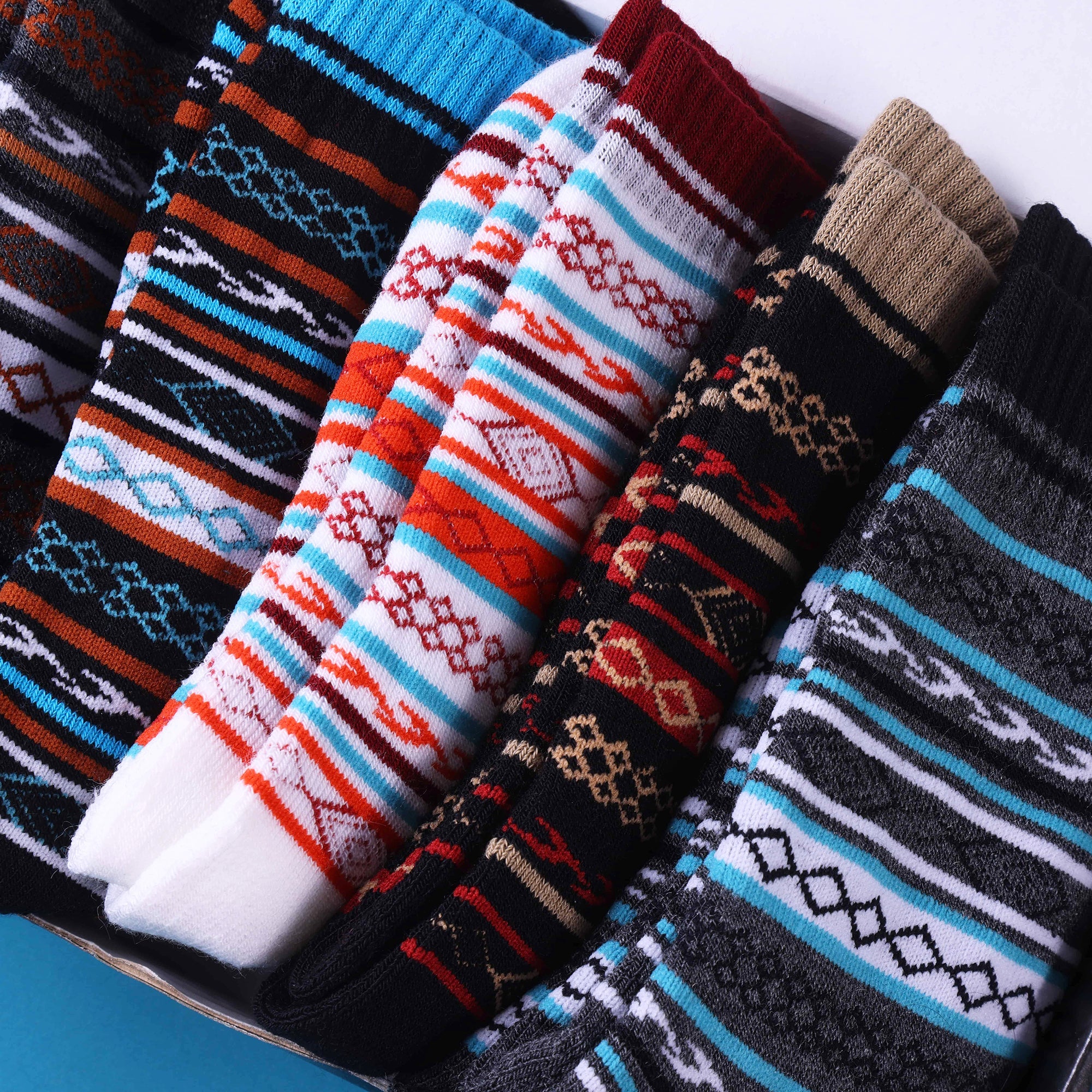 MULTICOLOR EDITION- PURE WOOLEN SOCKS