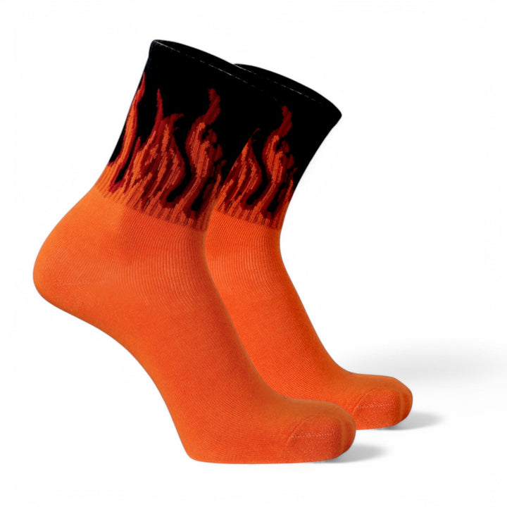 FIRE EDITION - ORANGE/BLACK - RED FLAMES